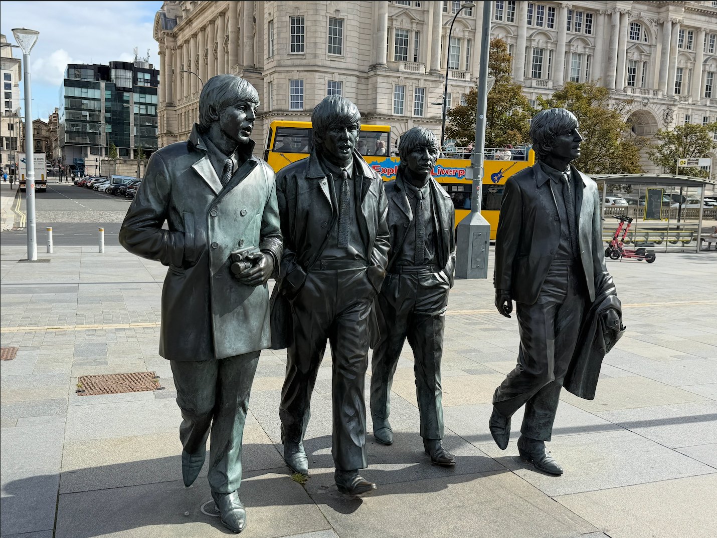 The Beatles Statue, Pier Head